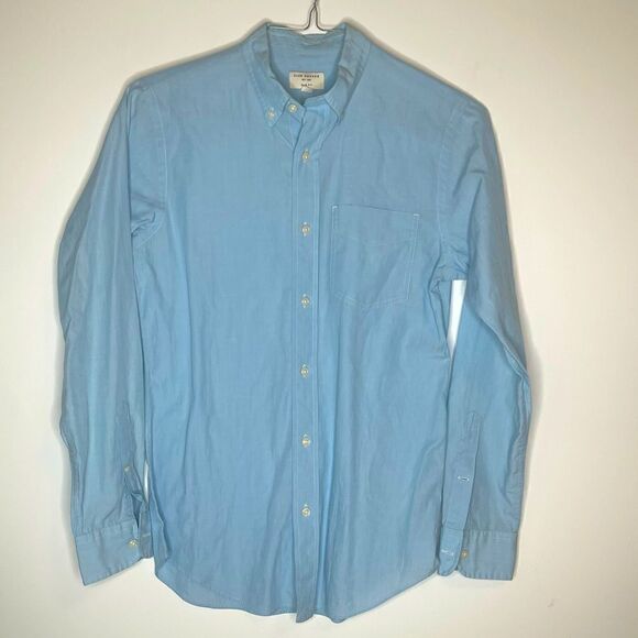 Club Monaco Sky Blue Long Sleeve Shirt in Size XS - Picture 5 of 6